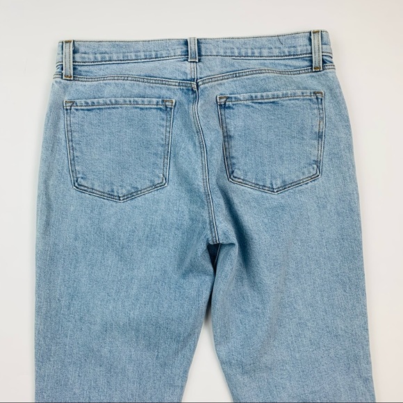 J Brand Selena Cropped Distressed Jeans Sz 28 - Picture 10 of 11